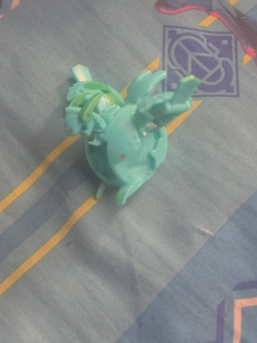 BAKUGAN Foxbat 600g Green Ventus NUOVO VESTROIA B1 (Verde e Blu)
