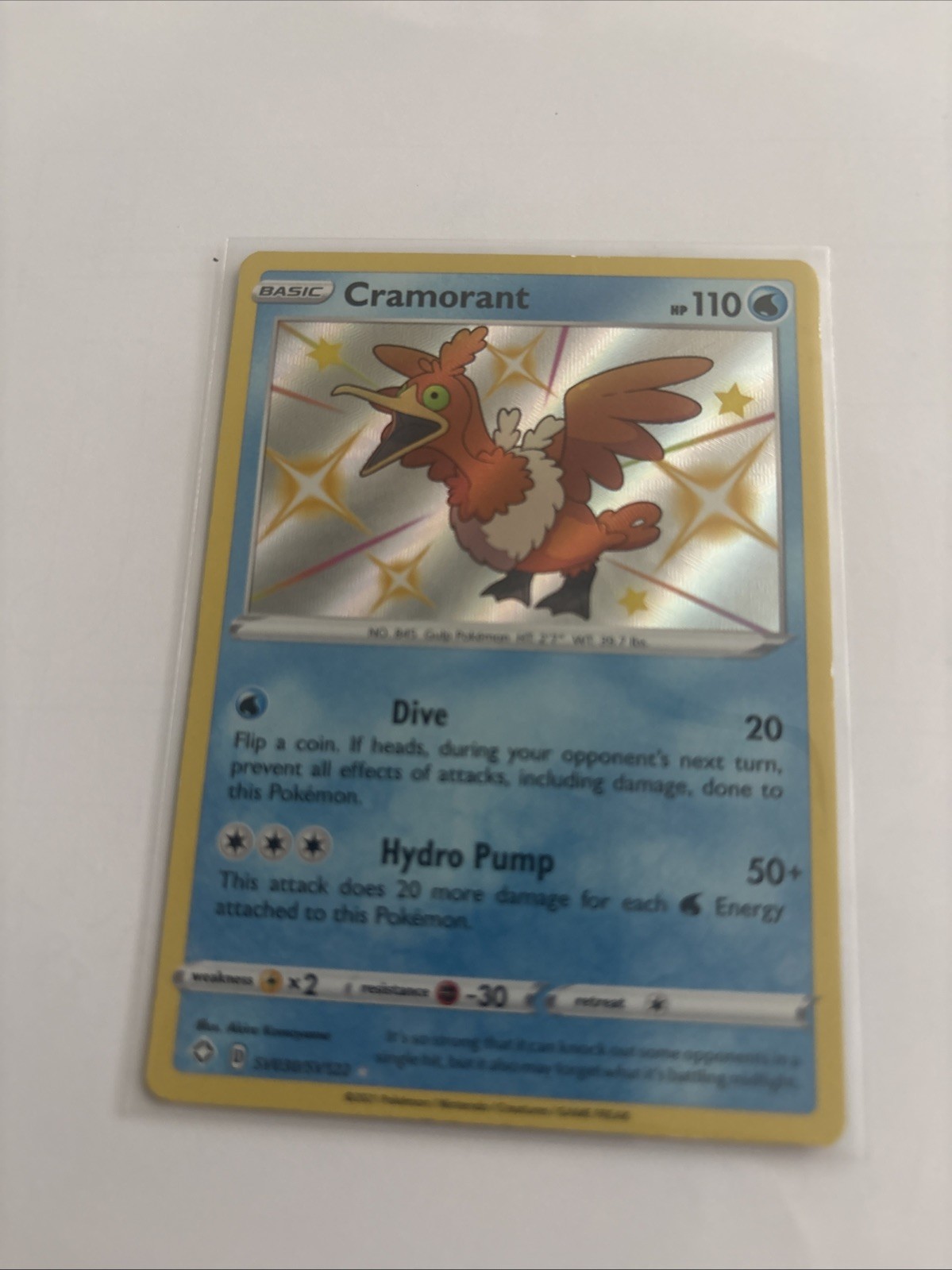 Cramorant SV030/SV122 Shining Fates: Shiny Vault Holo