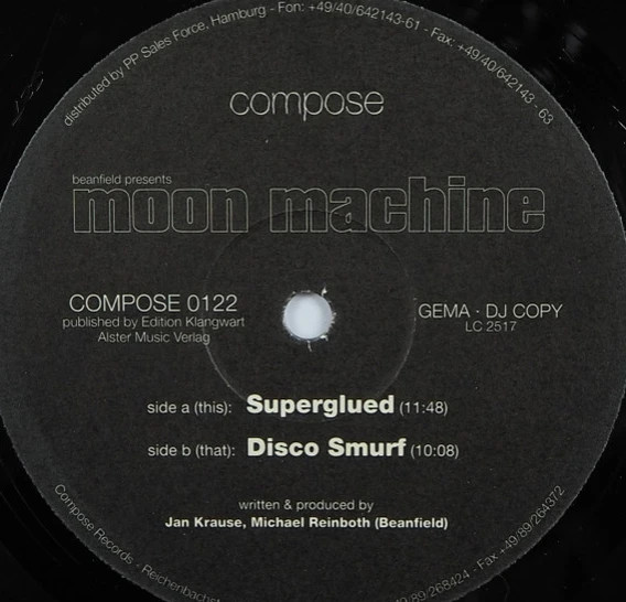 Beanfield Presents Moon Machine – Superglued / Disco Smurf