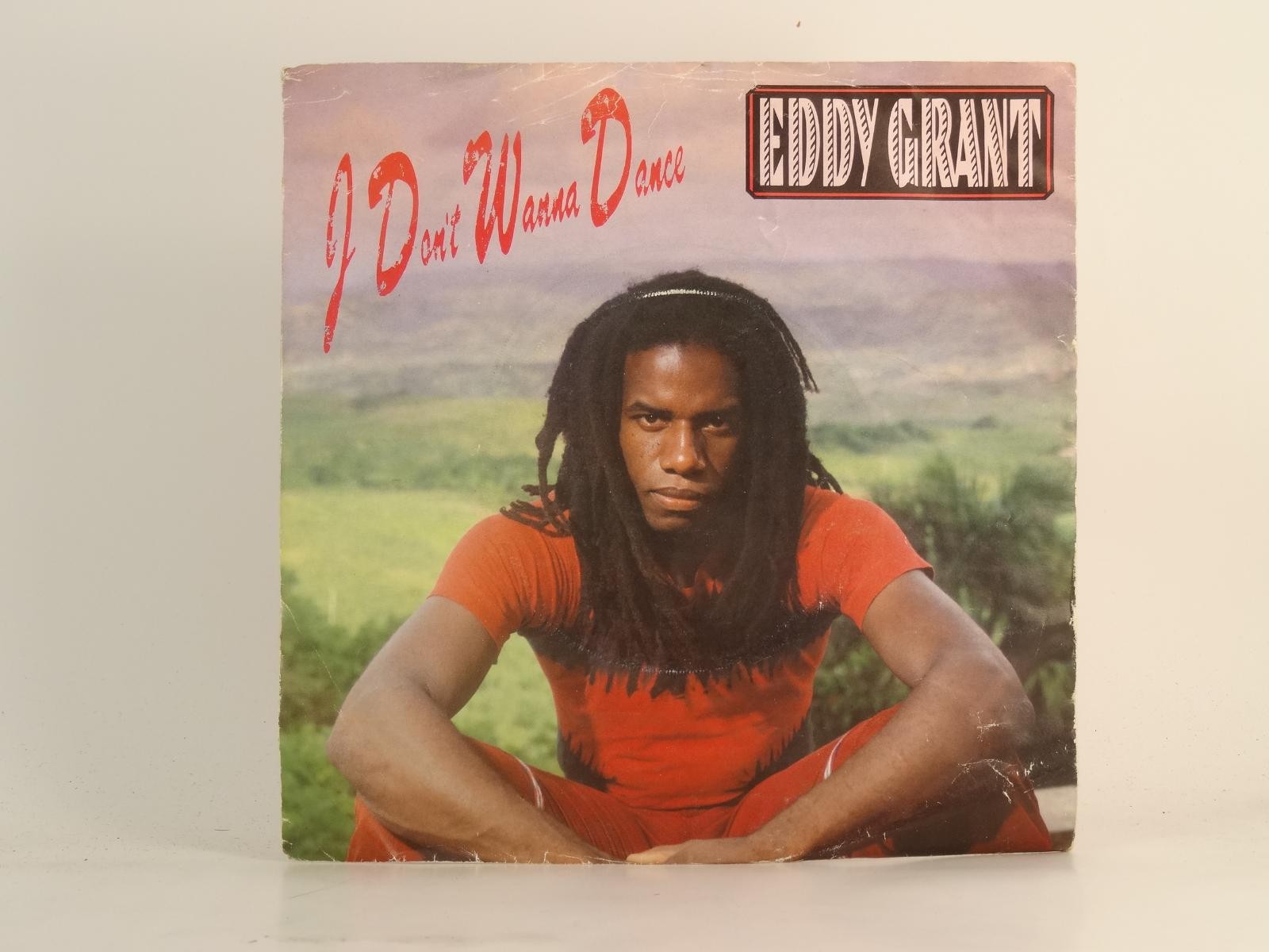 EDDY GRANT I DON'T WANNA DANCE (67) 2 Track 7" Single plus Picture Sleeve ICE RE