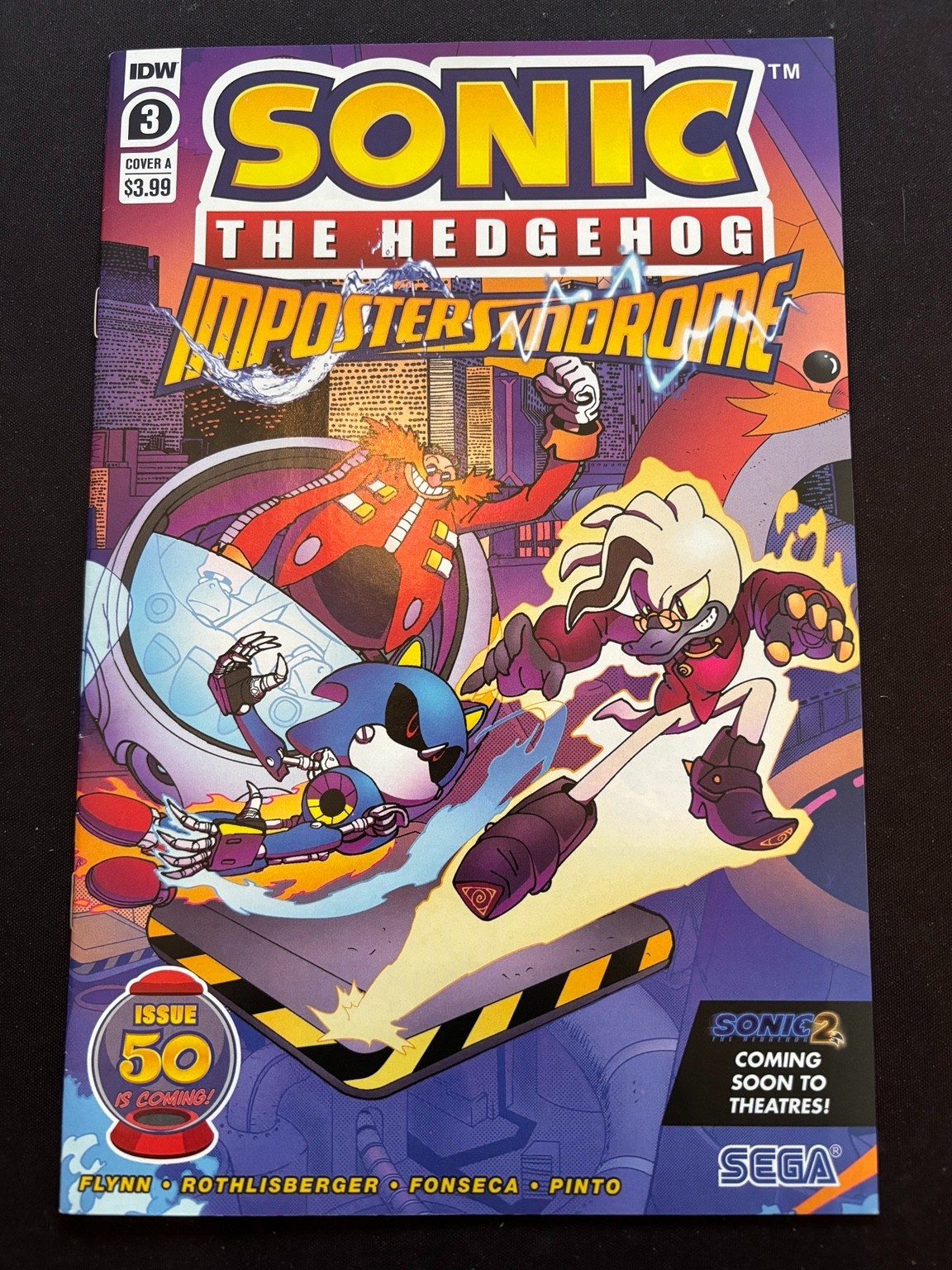 Sonic the Hedgehog: Imposter Syndrome #3 IDW March 2022