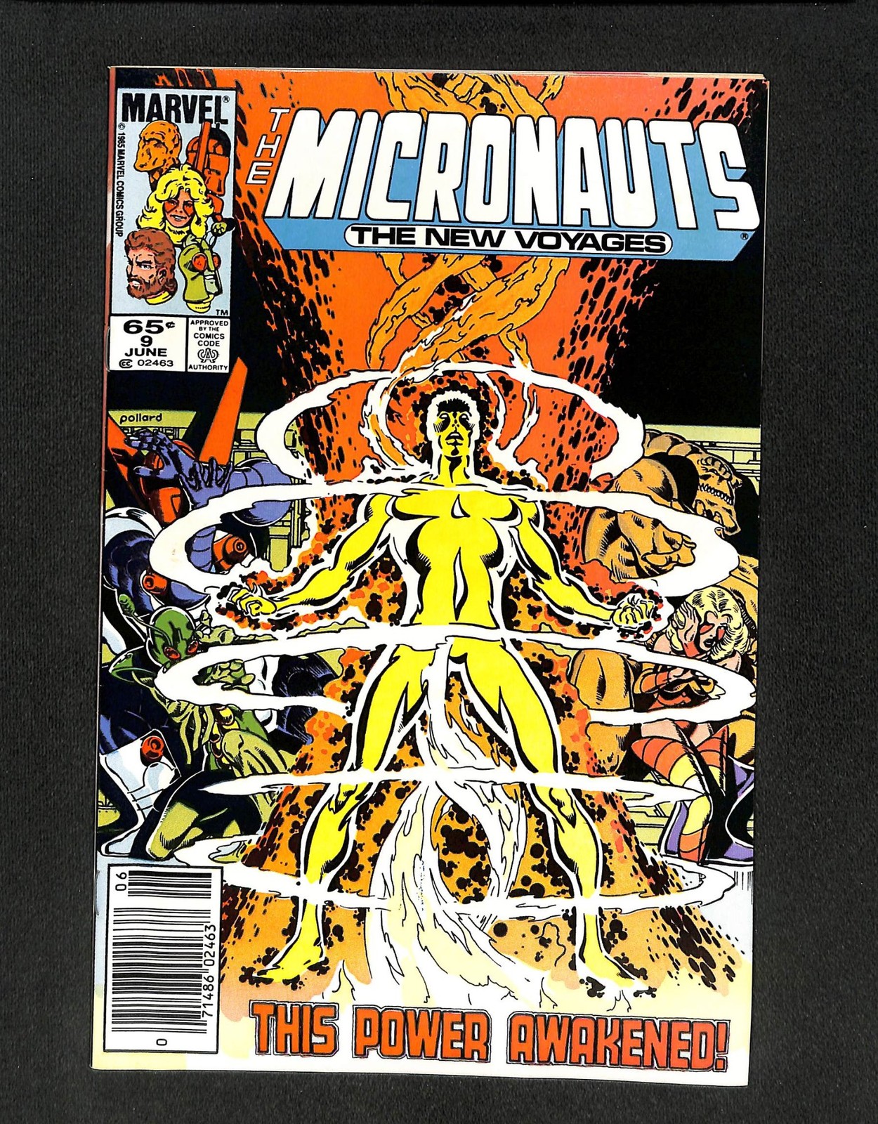 Micronauti #9 Edicola Variante Marvel 1985