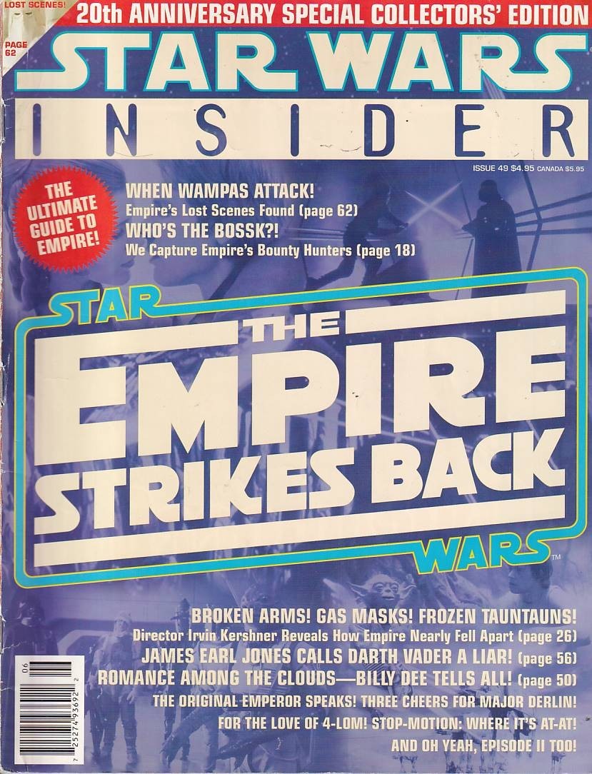 43152: STAR WARS INSIDER STAR WARS INSIDER #49 grado F+