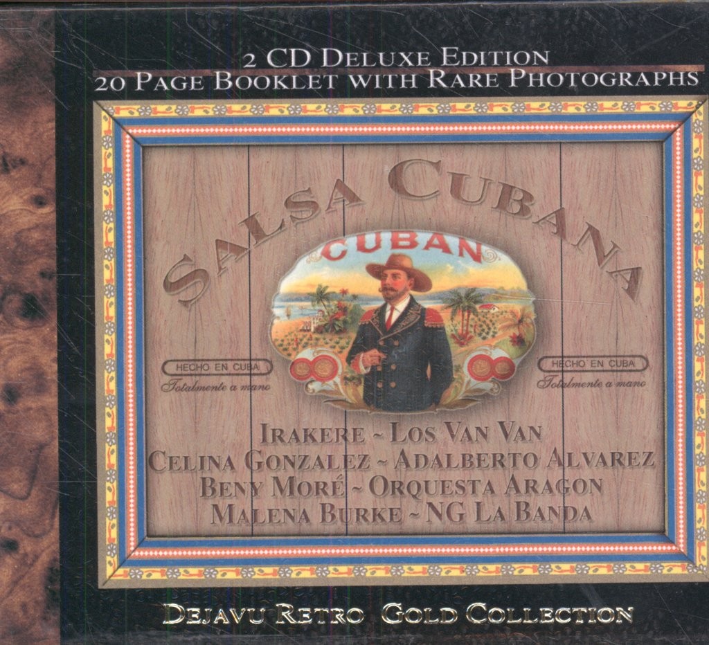 Various Artists Salsa Cubana CD Set 2001 Recording Arts (Jewel Case) VG+