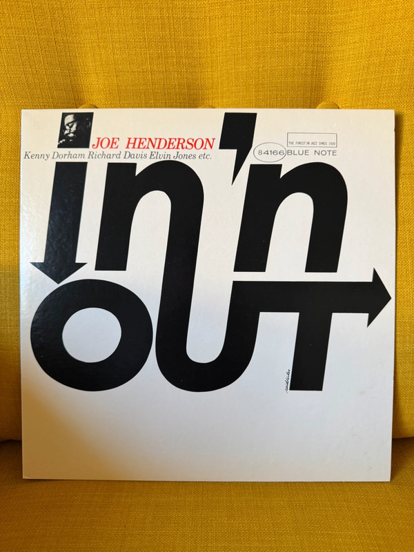 Joe Henderson In’n Out Blue Note 1983