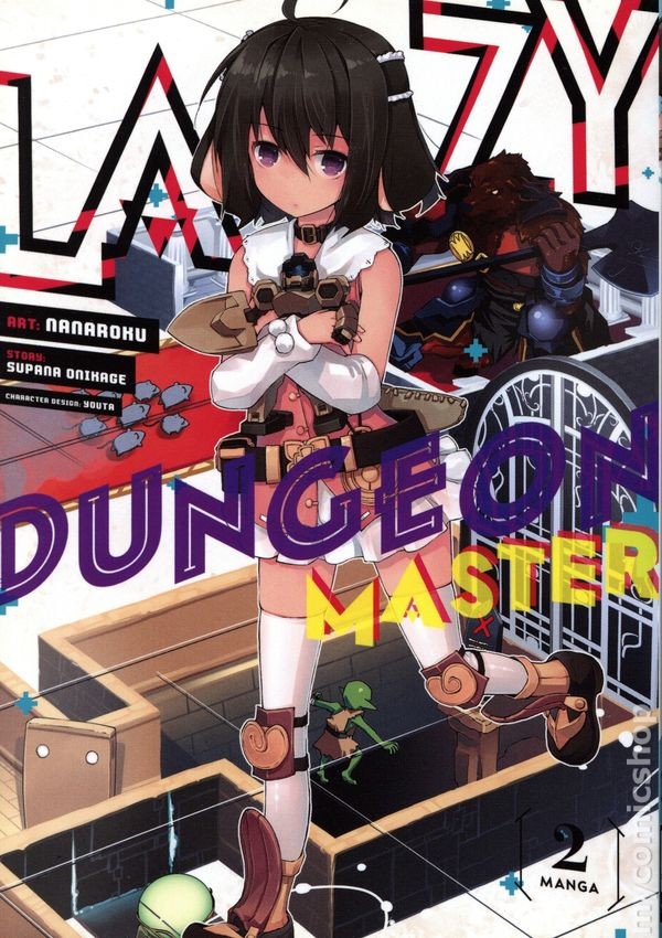 Lazy Dungeon Master GN 2-1° NM 2023 immagine stock