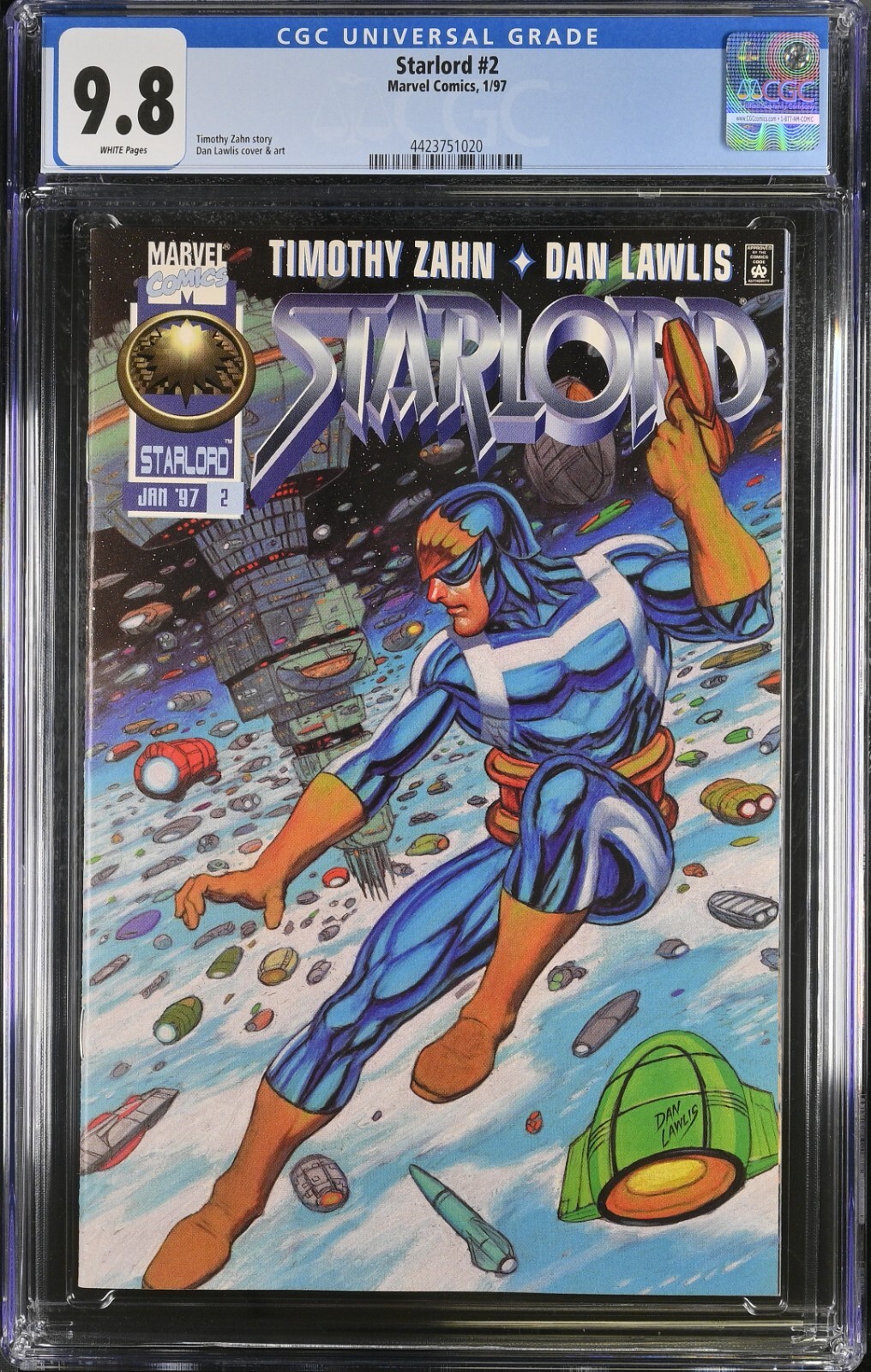 STARLORD #2 [1997] - CGC 9.8 - Pagine Bianche - Marvel Comic - GOTG