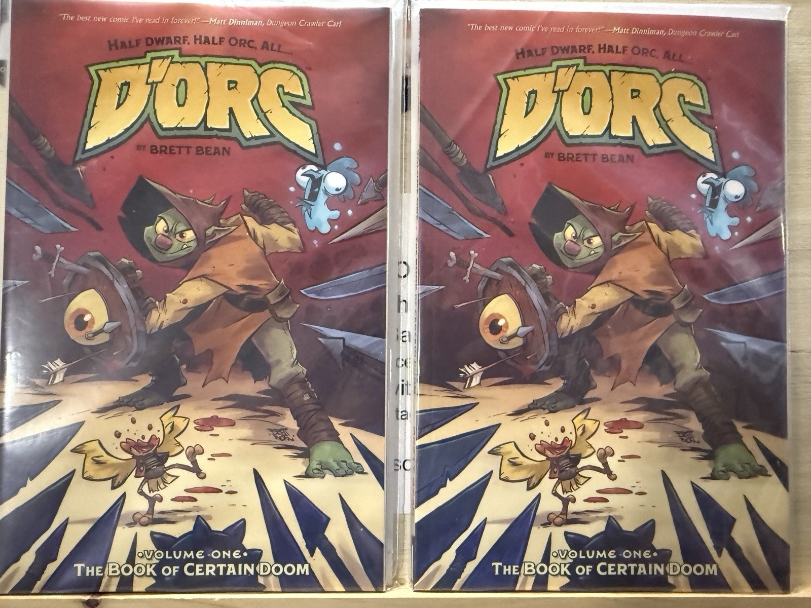 Pacchetto Atozcc 2x D'Orc (Dorc) Vol 1 THIRD EYE TPB Bean prima stampa limitata 300