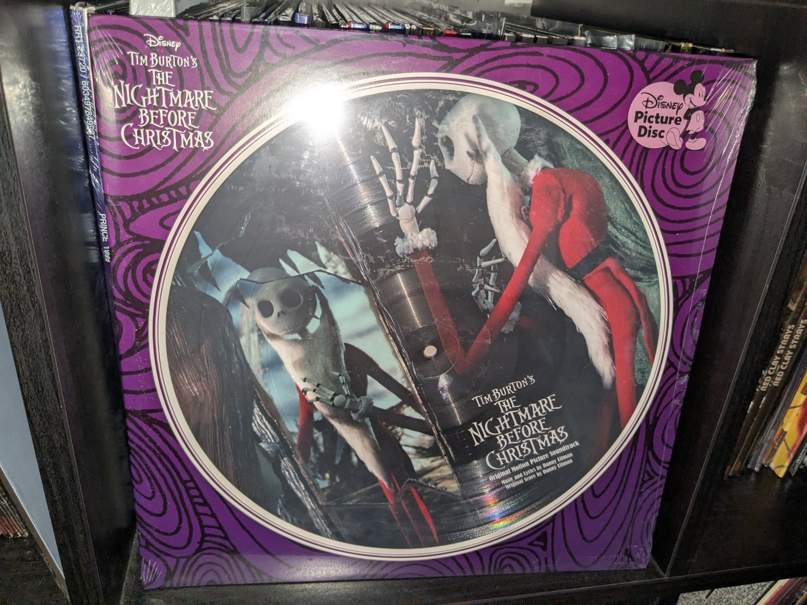 The Nightmare Before Christmas DISNEY PICTURE DISC Vinyl 2 LP NEW! Soundtrack