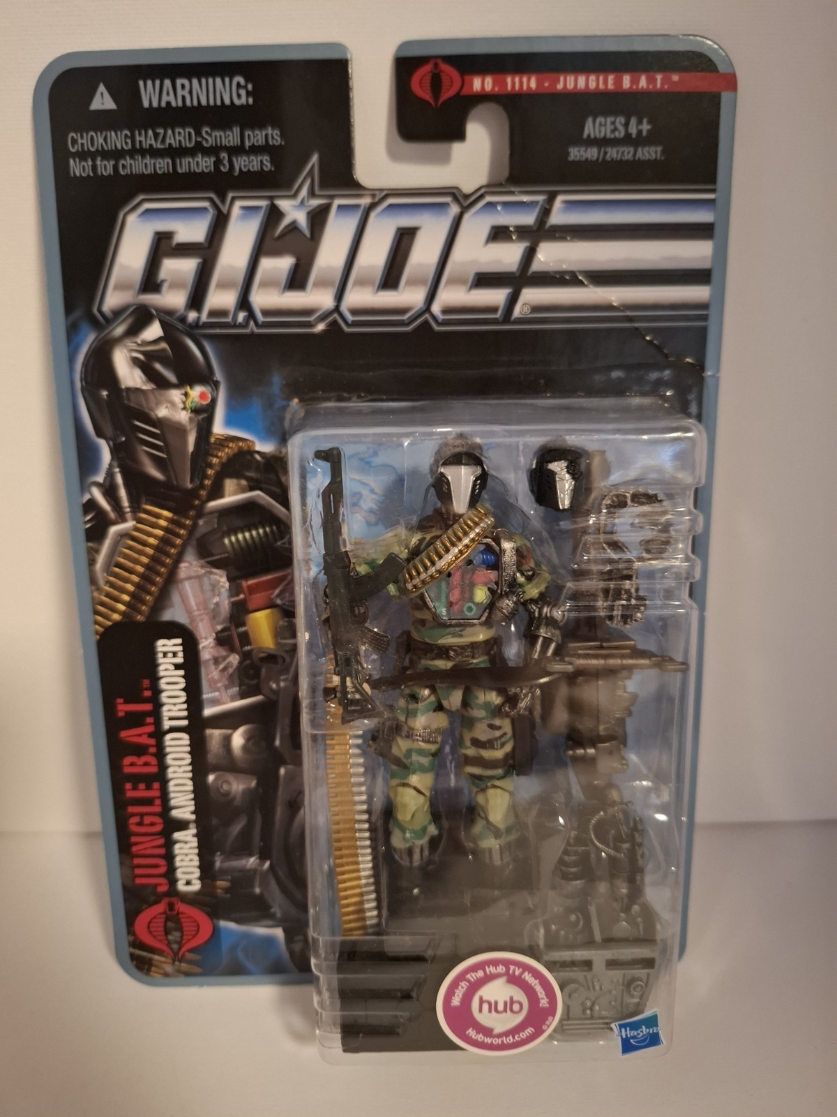 G.I. Joe Pursuit of Cobra Jungle B.A.T. n. 1114 Hasbro 2011