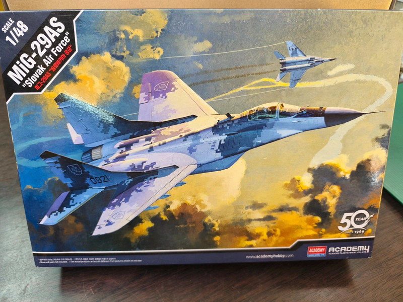 Modellino aereo Academy Mig-29AS [Slovak Air Force] 1/48