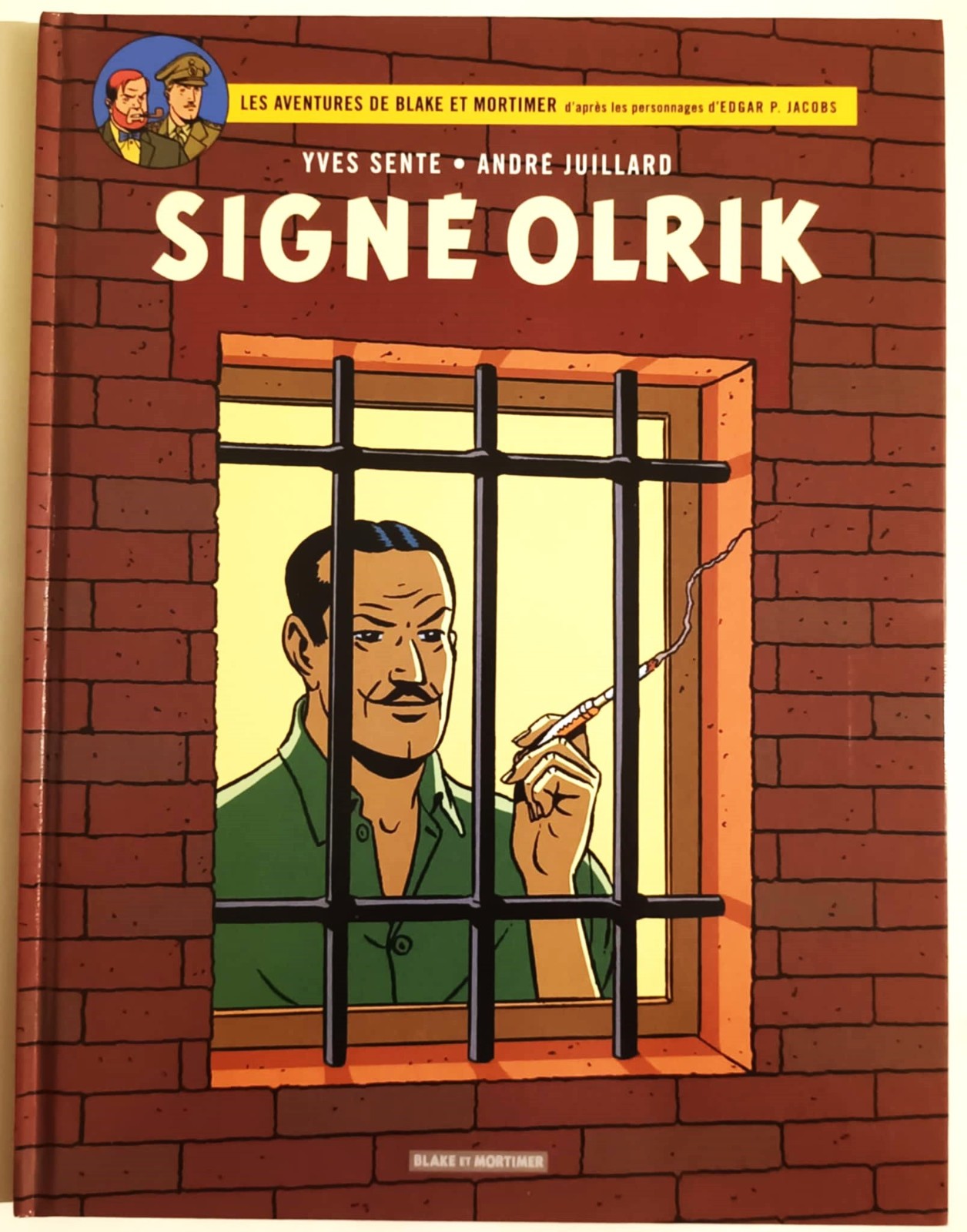 BD Signé Olrik, tome 30 - Sente & Juillard - Blake & Mortimer 2024