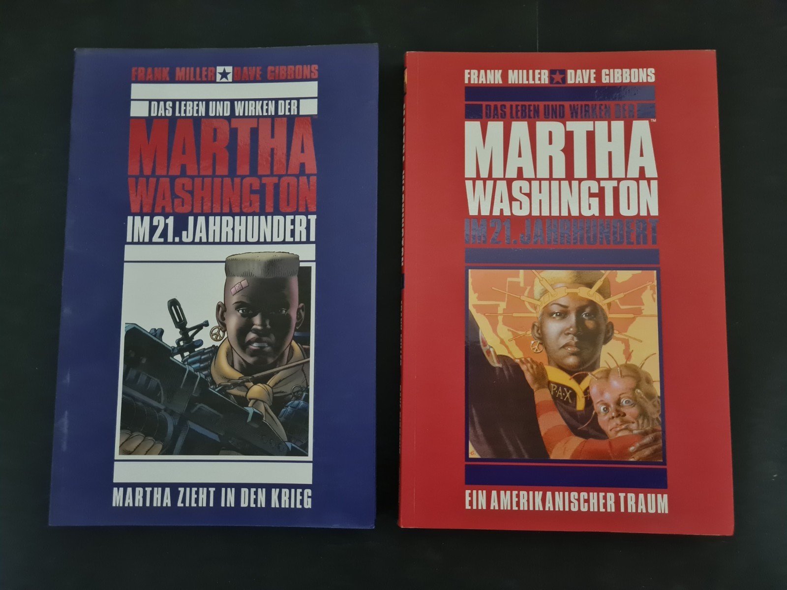 Frank Miller Fumetto: Martha Washington nel XXI secolo n.1+2 (Panini) Z1
