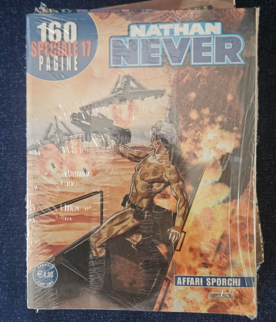 NATHAN NEVER SPECIAL N 17 CON CARTOLINA POSTERINO