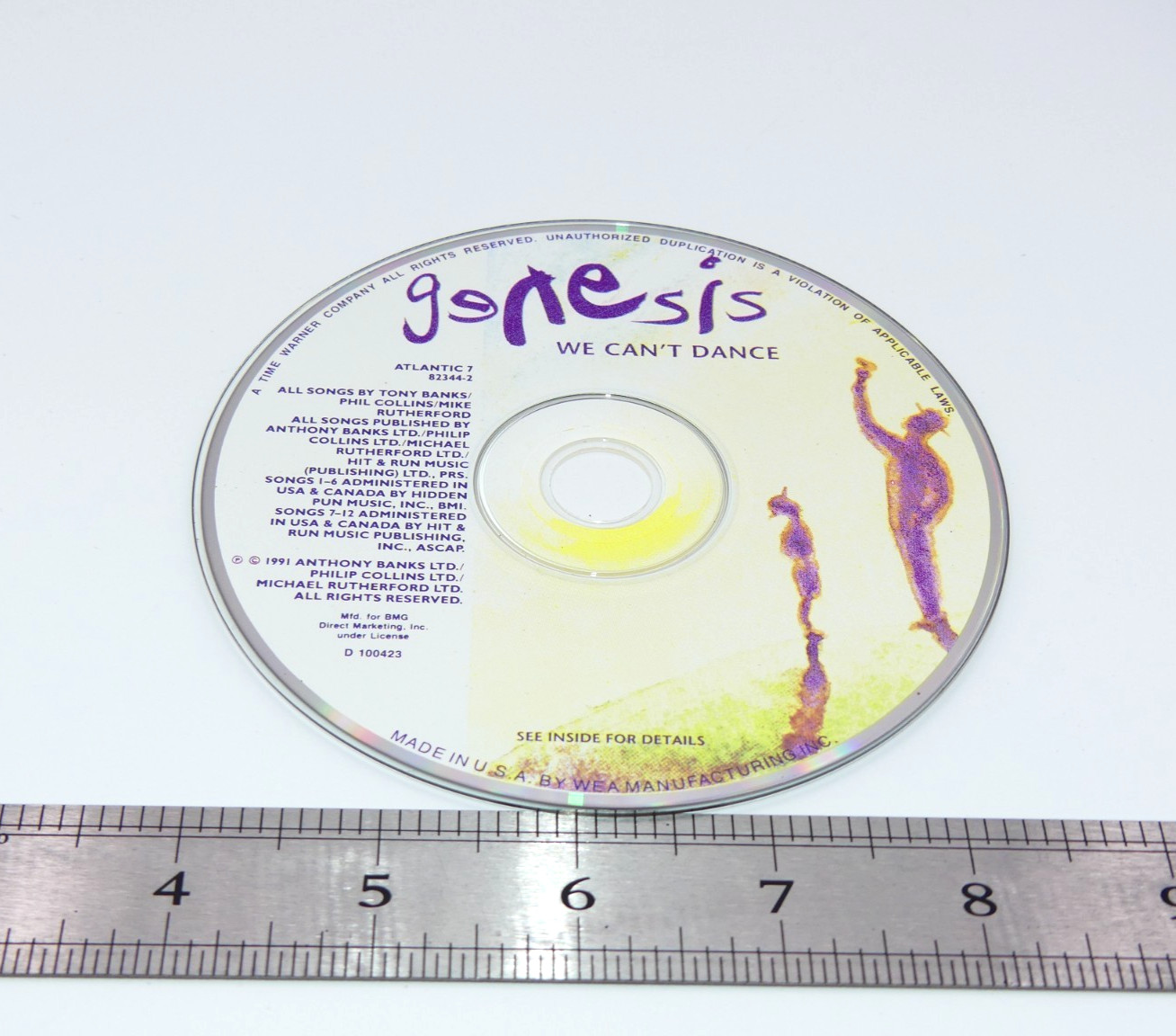 Genesis We Can't Dance 1991 Audio CD Album Atlantic Records