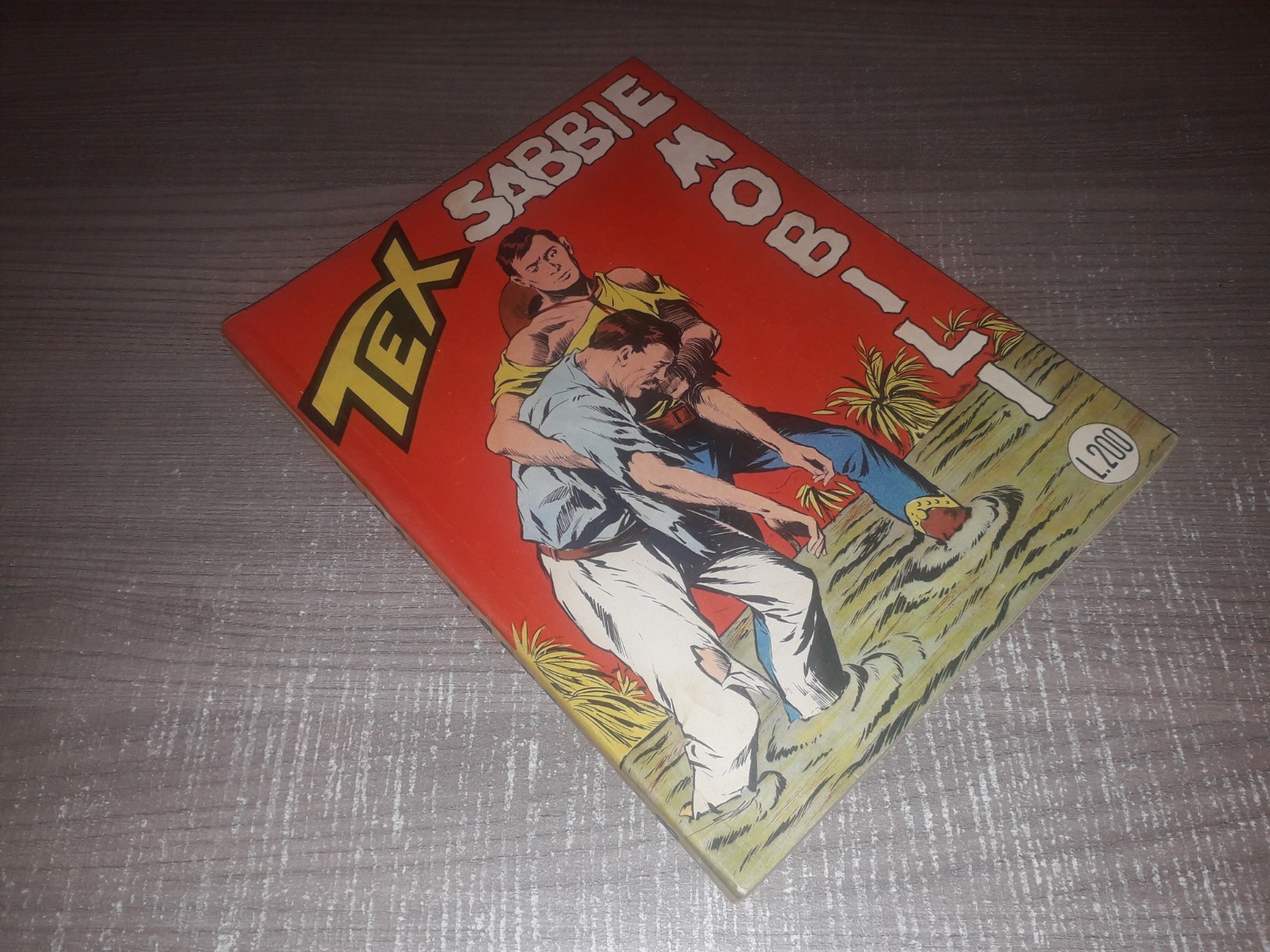 TEX  I edizione n° 38  spillato  QS OTTIMO