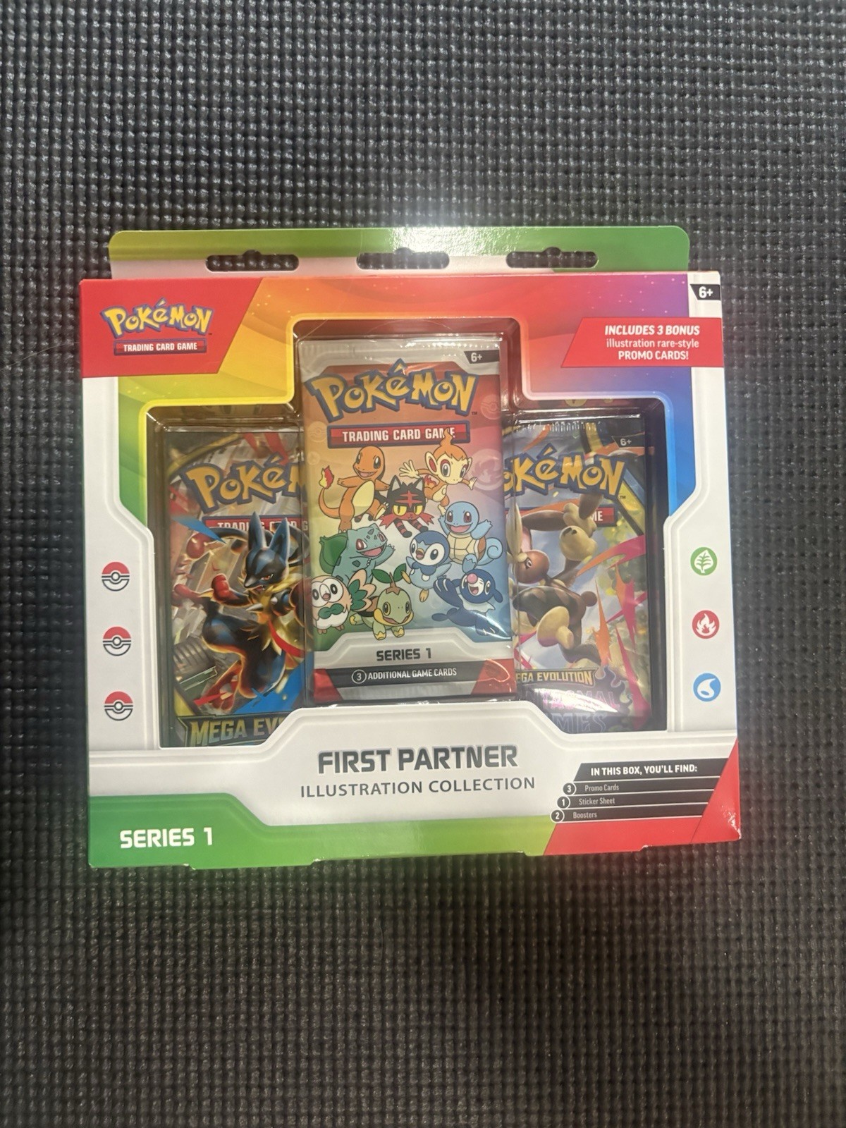 Pokemon Collezione Illustrazione Primo Partner Serie 1