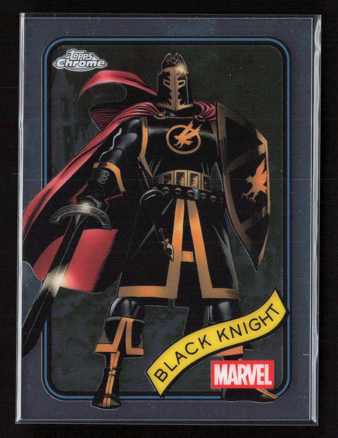 2025 Topps Chrome Marvel Black Knight #165