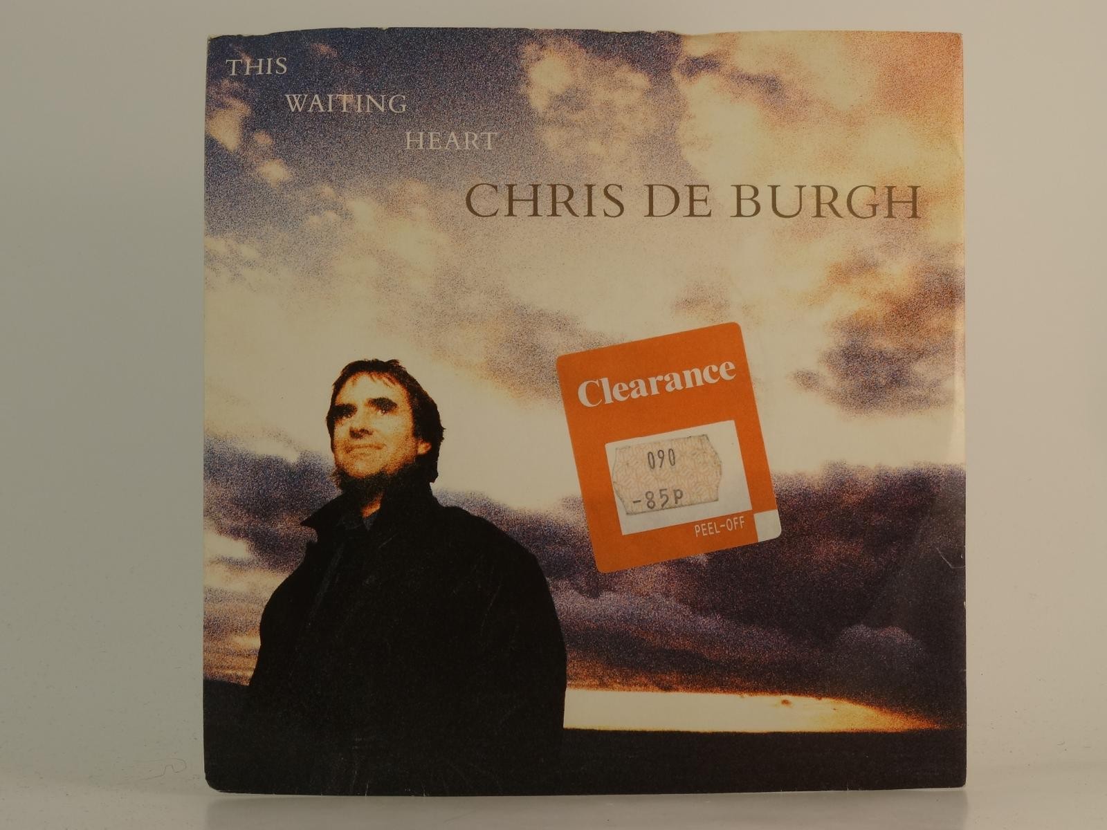 CHRIS DE BURGH THIS WAITING HEART (83) 2 Track 7" Single including Picture Sleev