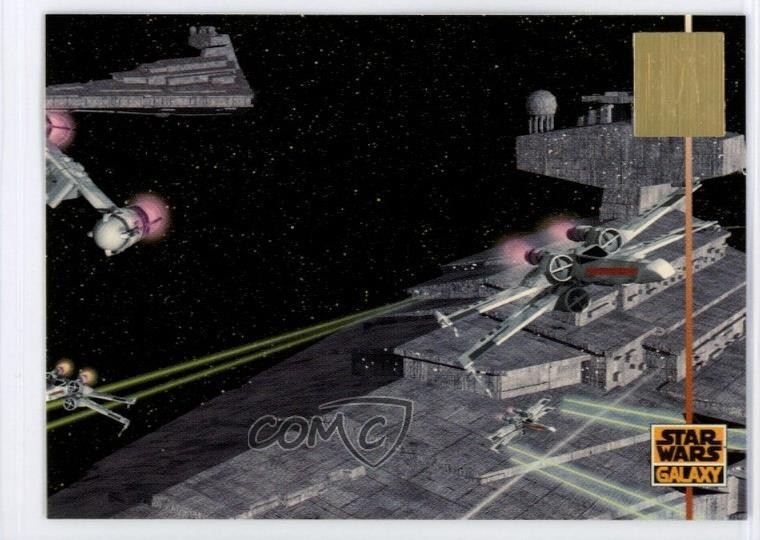 1995 Topps Star Wars Galaxy Series 3 LucasArts Foil LucasArts #L9 1vt6