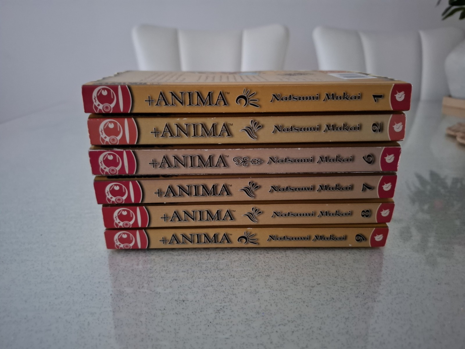 ANIMA Volume 1,2,6,7, 8, 9 . English Manga Natsumi Mukai
