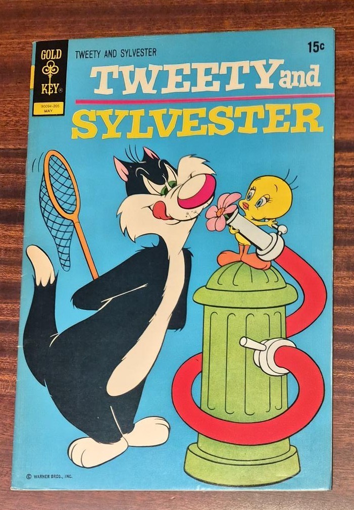 Tweety and Sylvester #24 - Gold Key - maggio 1972 - COPIA FILE ALTA QUALITÀ