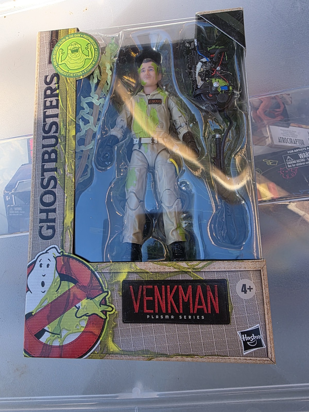 Ghostbusters Plasma Series Modellino Peter Venkman Glow in the Dark 6"