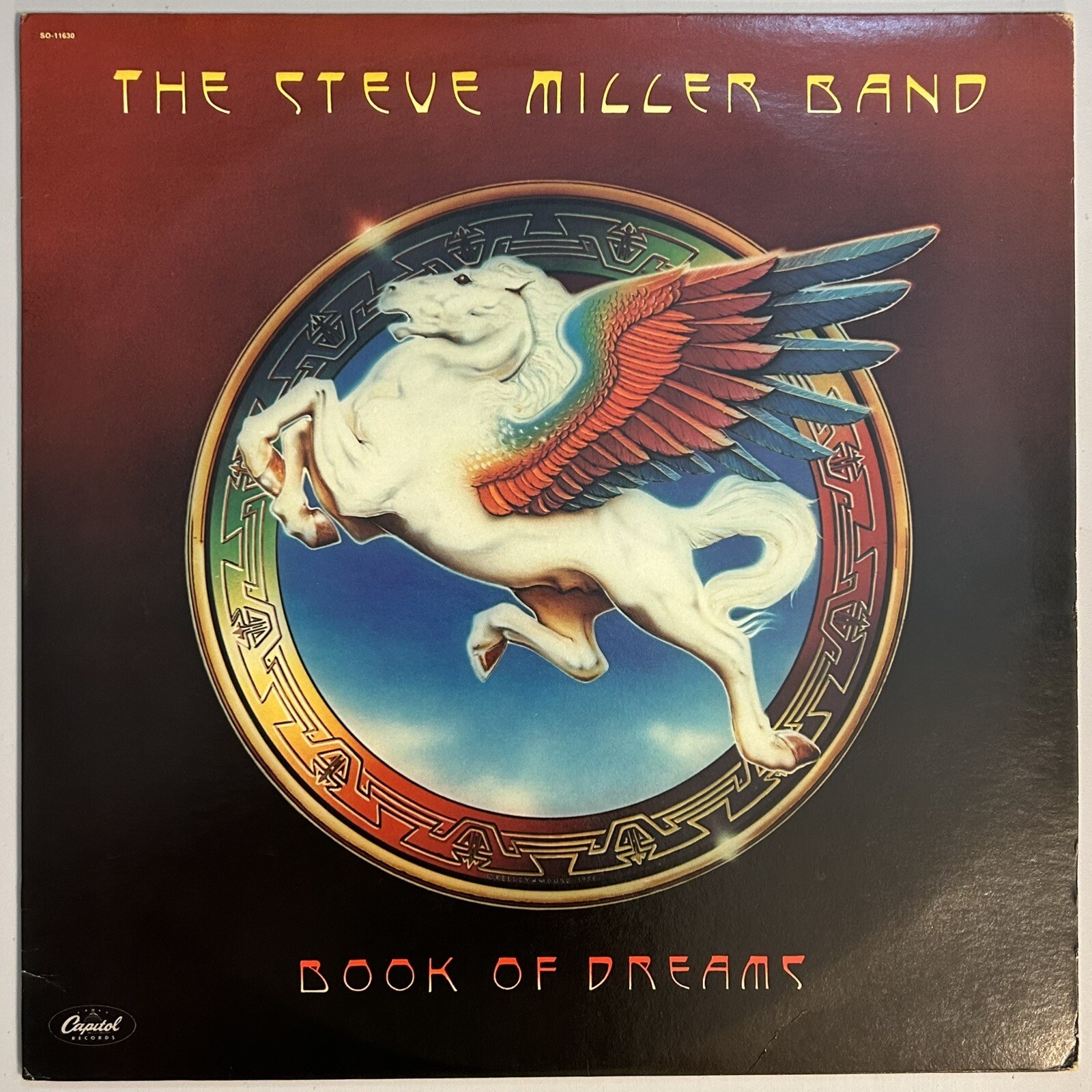 THE STEVE MILLER BAND - Book Of Dreams - Vinyl LP - SO-11630 Capitol Records