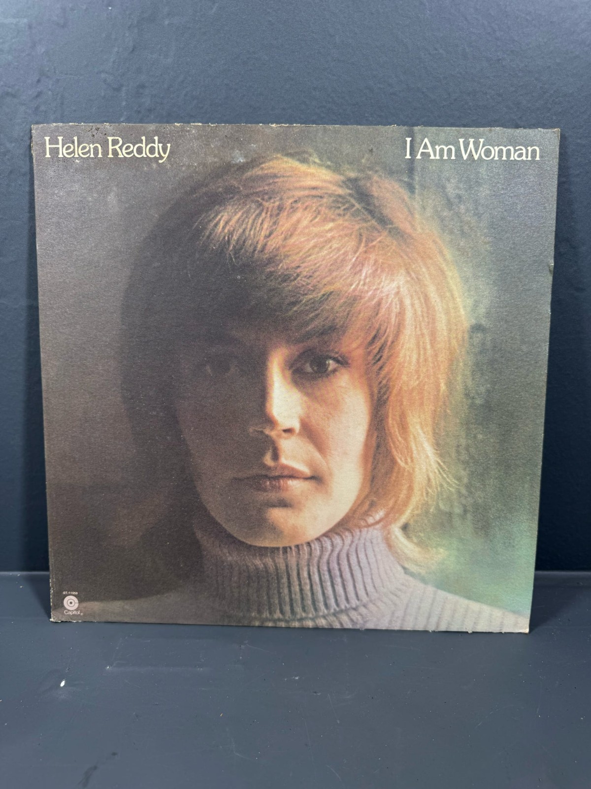 Helen Reddy I Am Woman Vinyl LP Capitol ST-11068 Orange Label Hit Single 1972