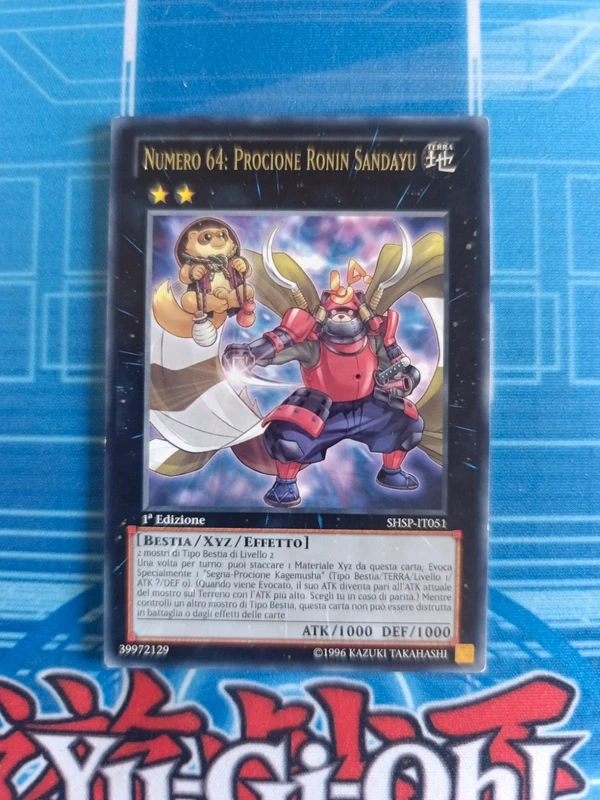 Yu-Gi-Oh! Numero 64: Procione Ronin Sandayu - Rare SHSP-IT051