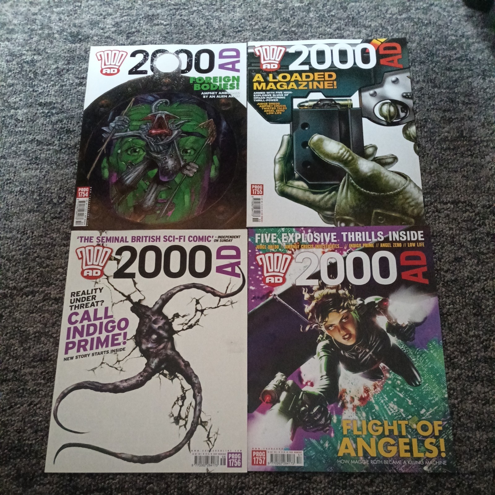 2000AD Prog 1754 - 1757 (Oct '11)