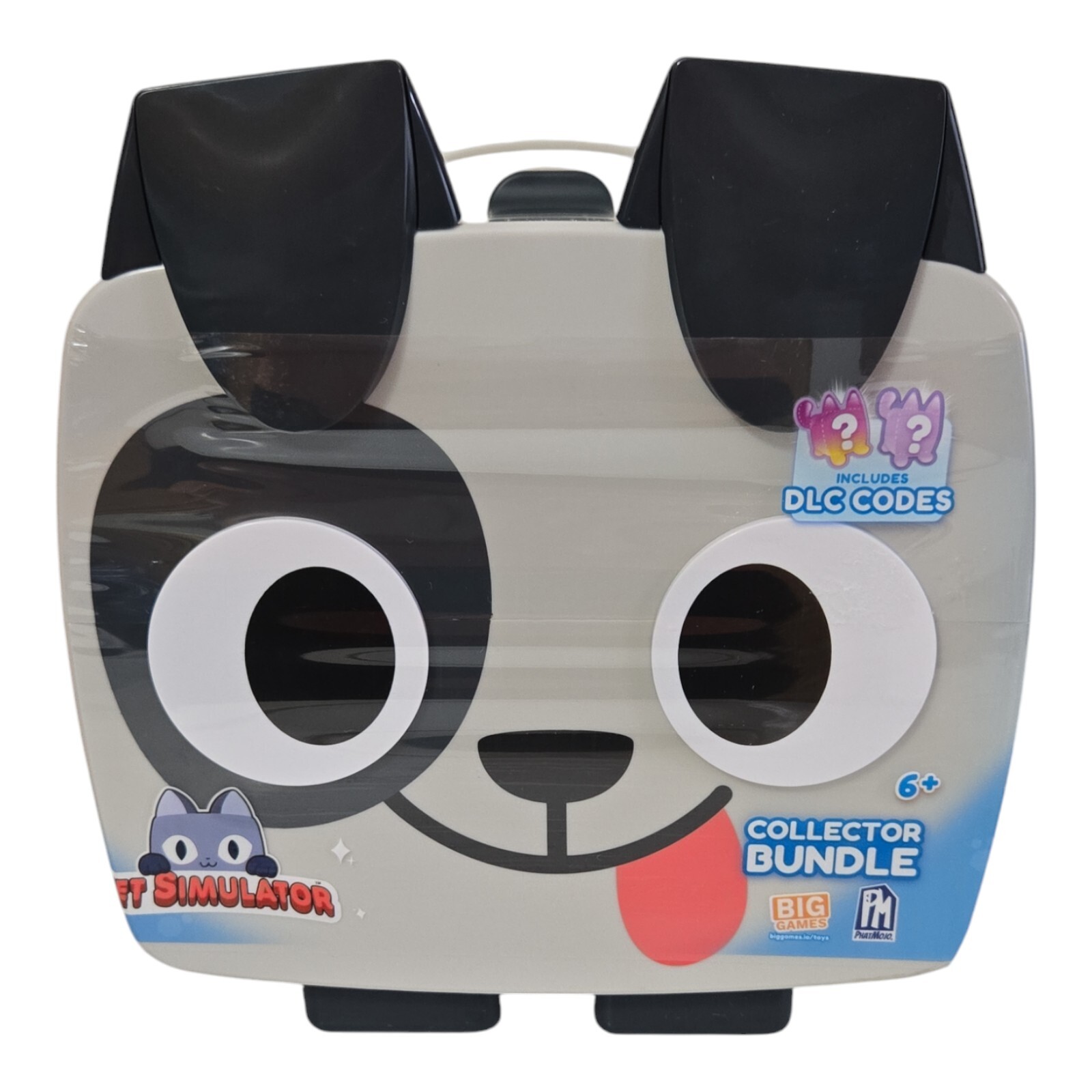 Pet Simulator Collector Bundle Dog Bank Giocattolo con Codici Leggendario DLC NUOVO