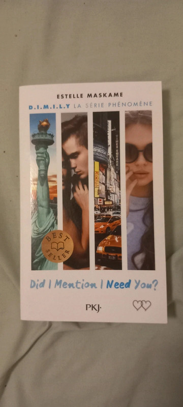 "Did I mention I need you?" Estelle Maskame