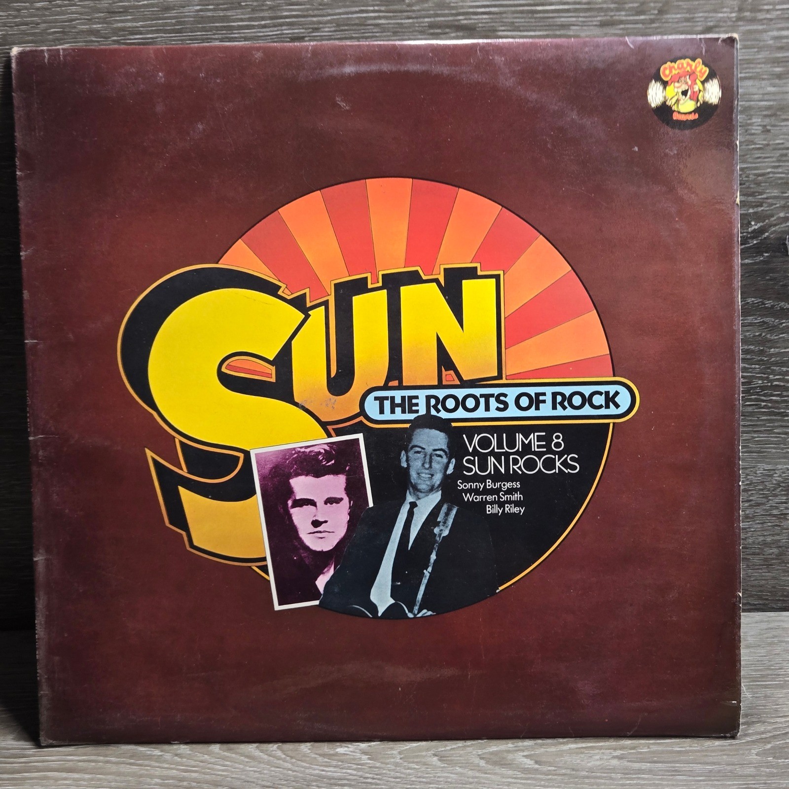 Sun The Roots of Rock Volume 8 Sun Rocks Vinyl LP Charly CR 30115 Mono UK Record