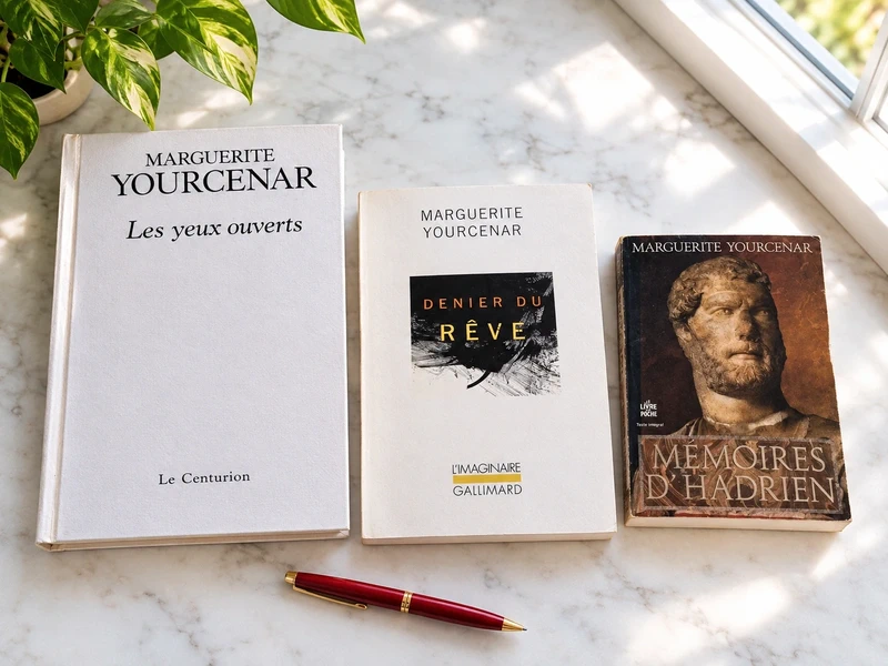 Marguerite Yourcenar – lot de 3 livres