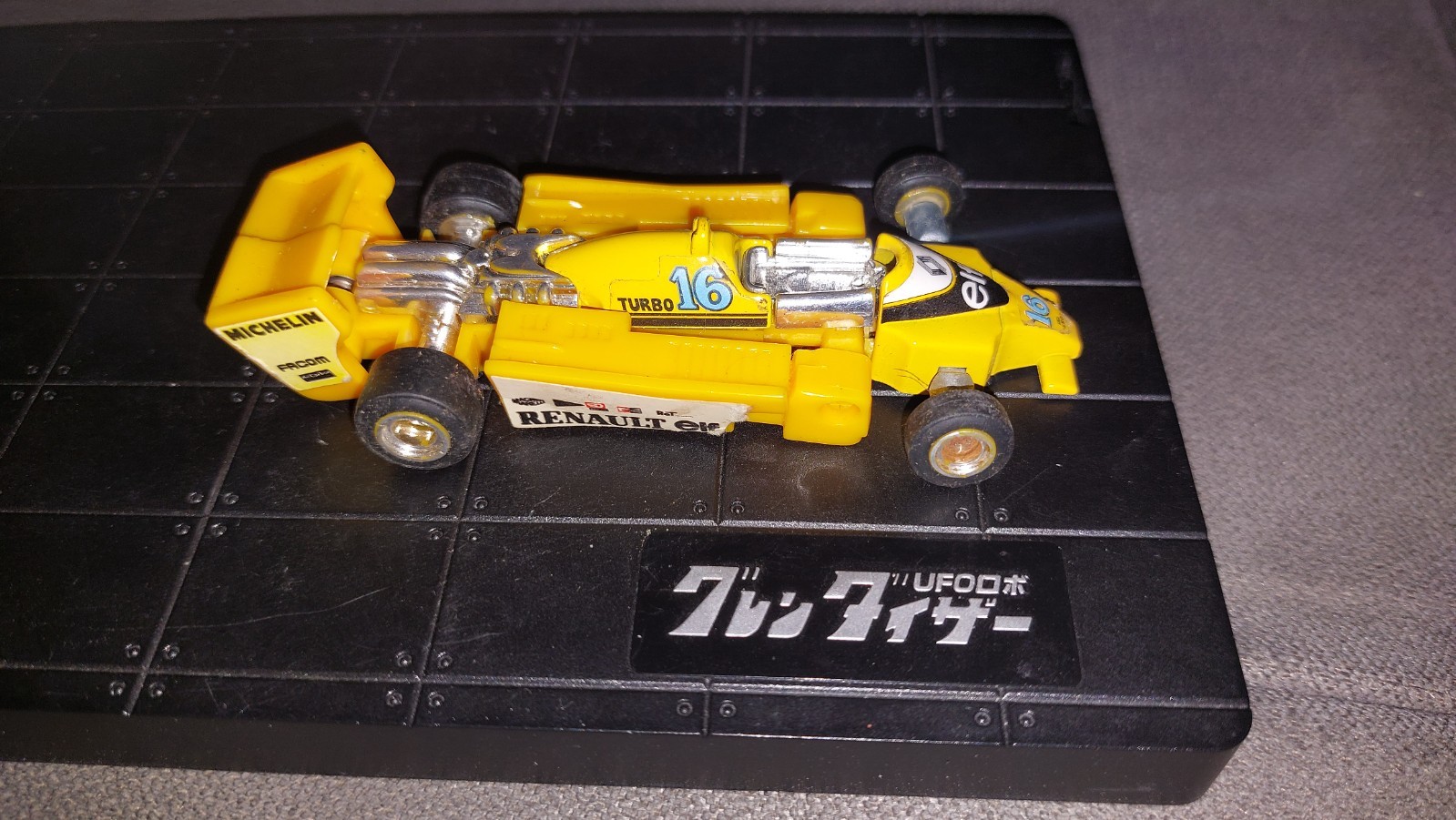 Rare gobot vintage 1985 Pepsi formule 1 Convert-A Racer Transformers popy mask