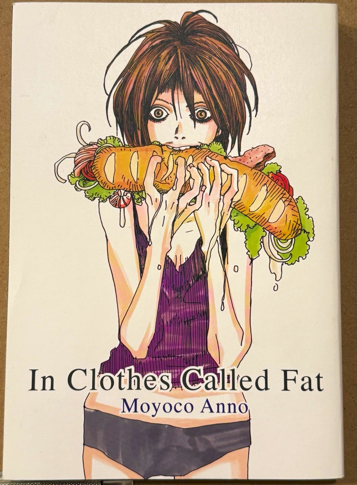 Moyoco Anno In Clothes chiamato Fat copertina morbida graphic novel inglese colore parziale