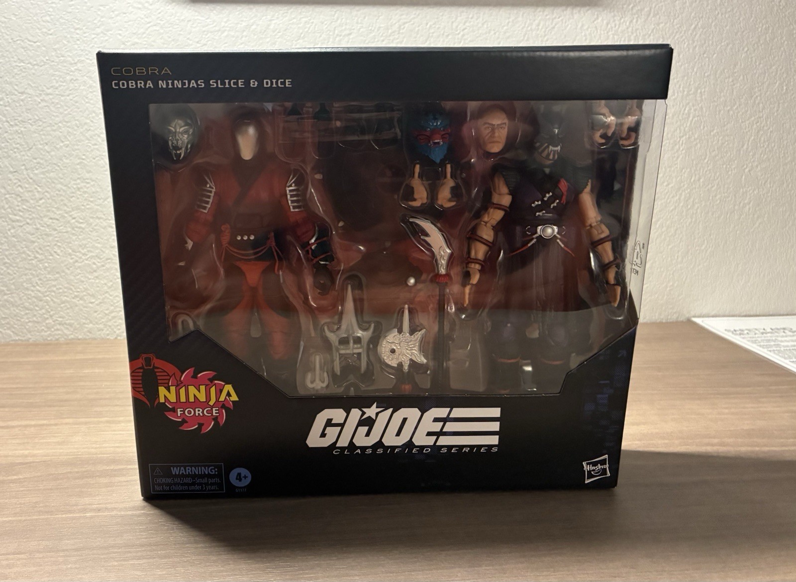 Hasbro G.I. Joe Classified Slice and Dice 160 Ninja Force 2 Pack