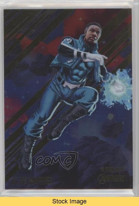 Fleer Ultra Avengers 2022 Rainbow Blue Marvel #15 LEGGI 4f0