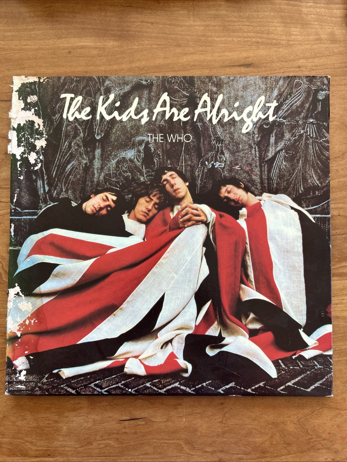 The Who – The Kids Are Alright 2xLP 1979 MCA + Booklet Good Vinyl / Water Damage