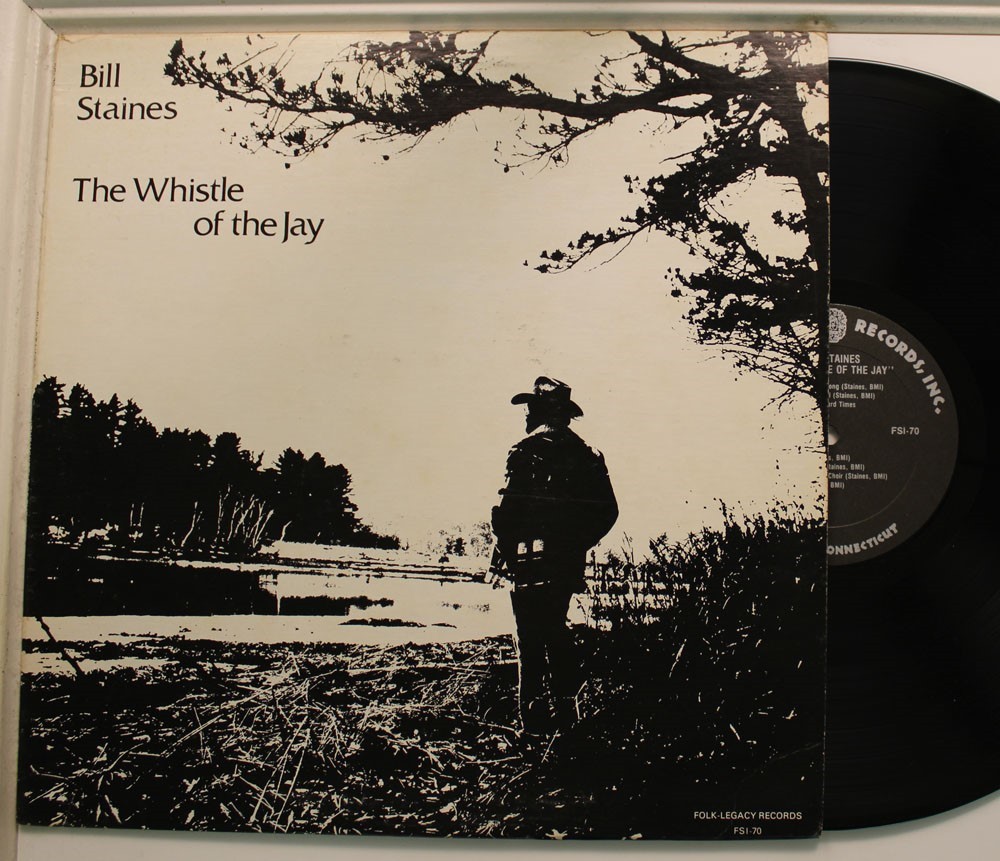 Bill Staines Lp The Whistle Of The Jay On Folk-Legacy - Vg++ To Nm / Vg++
