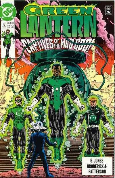 Lanterna Verde #6 1990 DC comic DCEU HBO Max TV spedizione combinata
