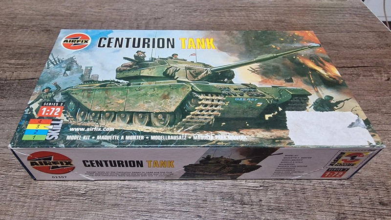Maqueta tanque centurion
