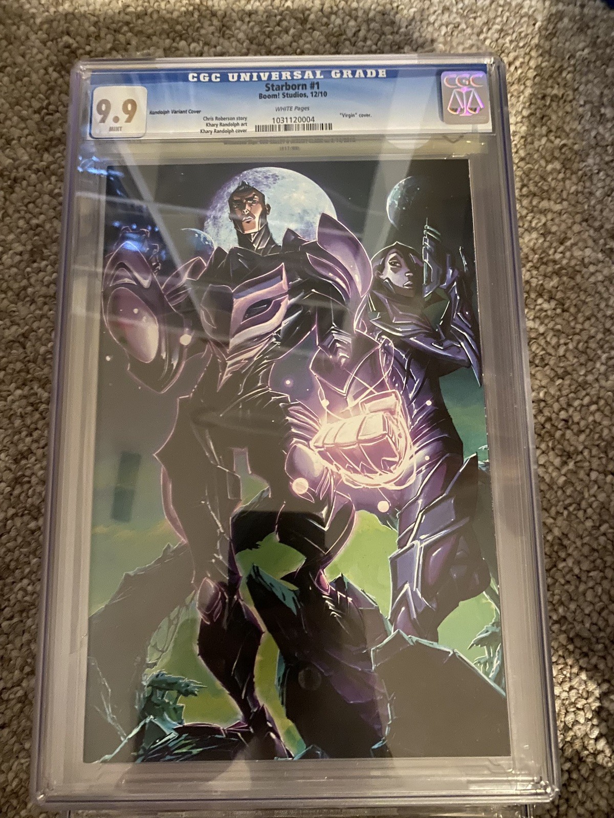 STARBORN #1 – CGC 9,9 NM/M – VARIANTE KHARY RANDOLPH VIRGIN – RI 1:150 – 1° APP