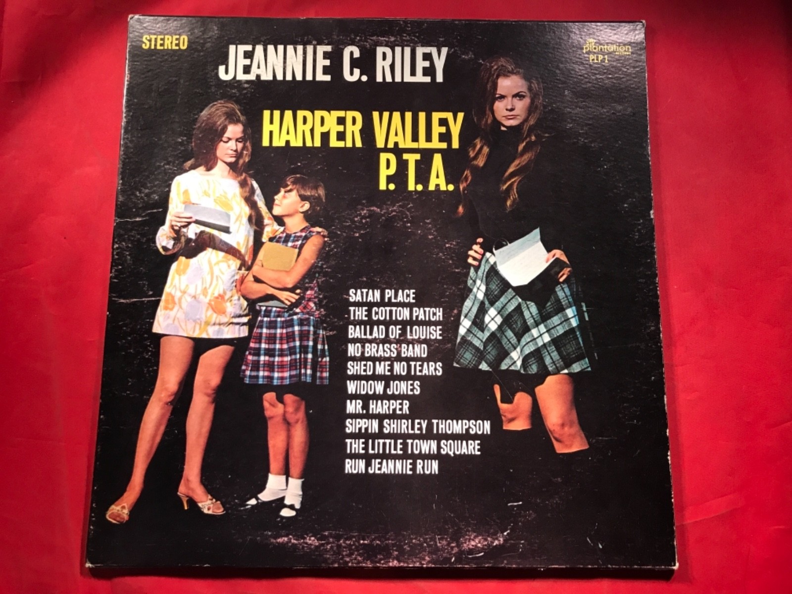 X-33 JEANNIE C. RILEY Harper Valley P.T.A. - PLP 1 - PLANTATION RECORDS -COUNTRY