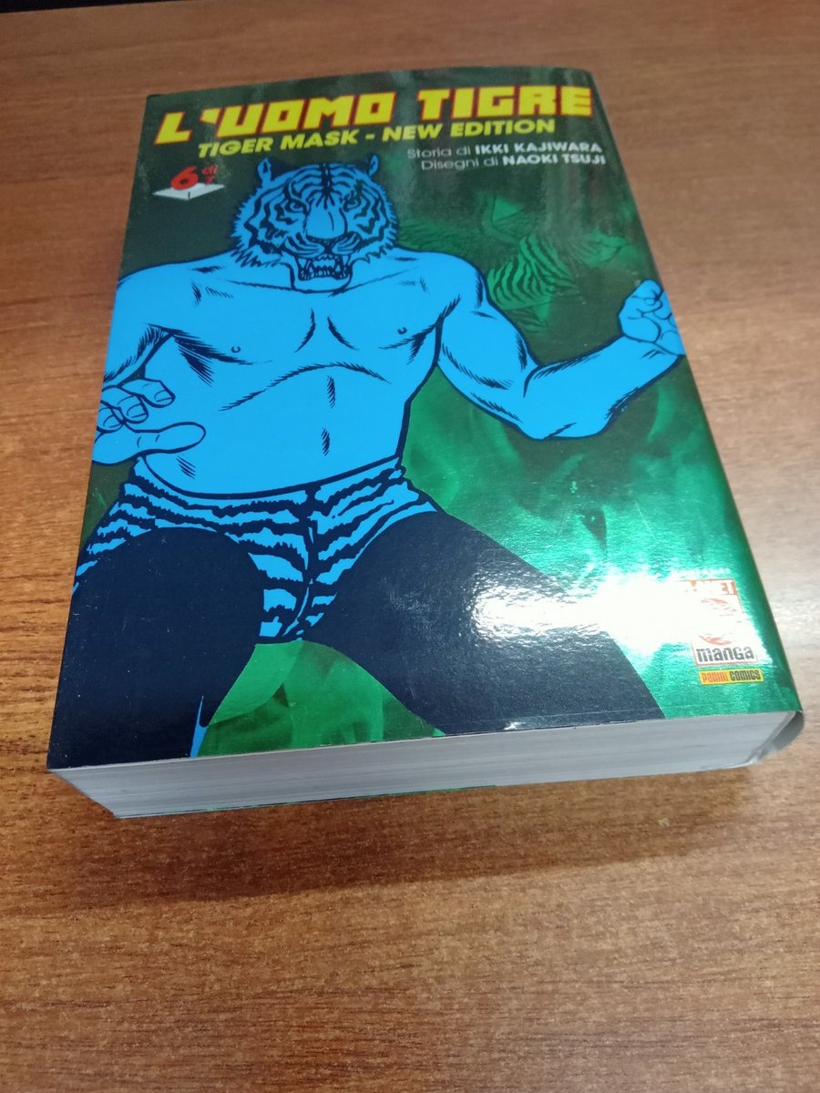L'UOMO TIGRE TIGER MASK NEW EDITION VOLUME 6  PANINI COMICS    NUOVO