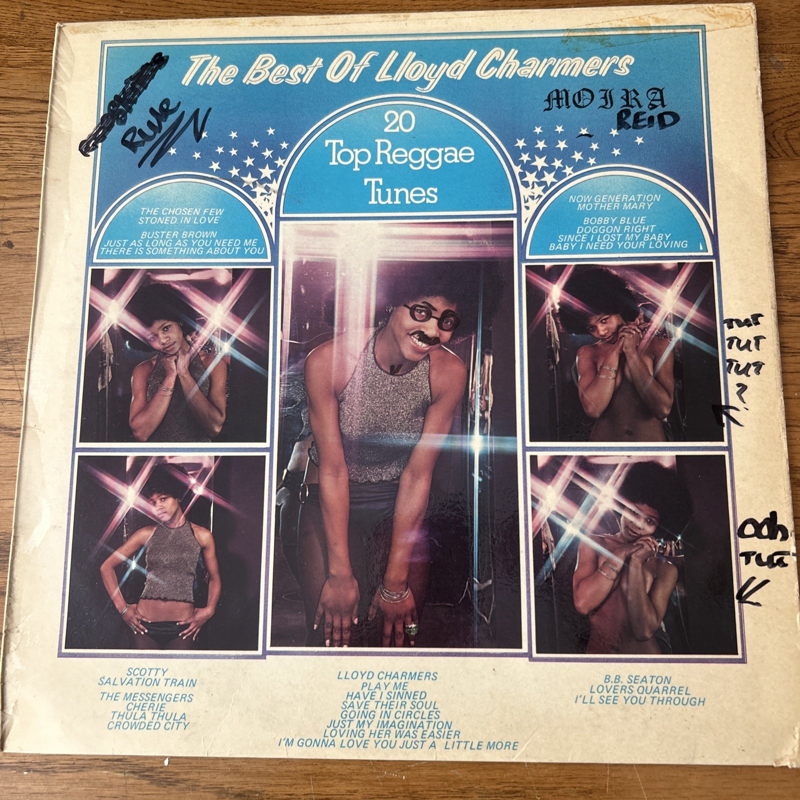 BEST OF LLOYD CHARMERS - VINYL LP - 1974 - TROJAN - TRLS.86