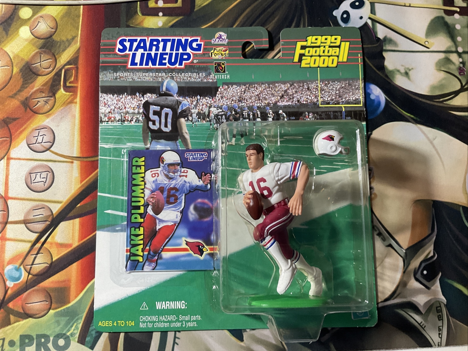 1999 JAKE PLUMMER ARIZONA CARDINALS  STARTING LINEUP MINT