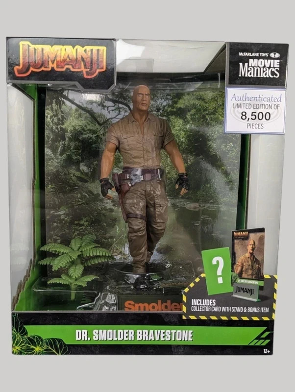 Figurine Jumanji Dr. Smolder Bravestone Dwayne Johnson "The Rock"