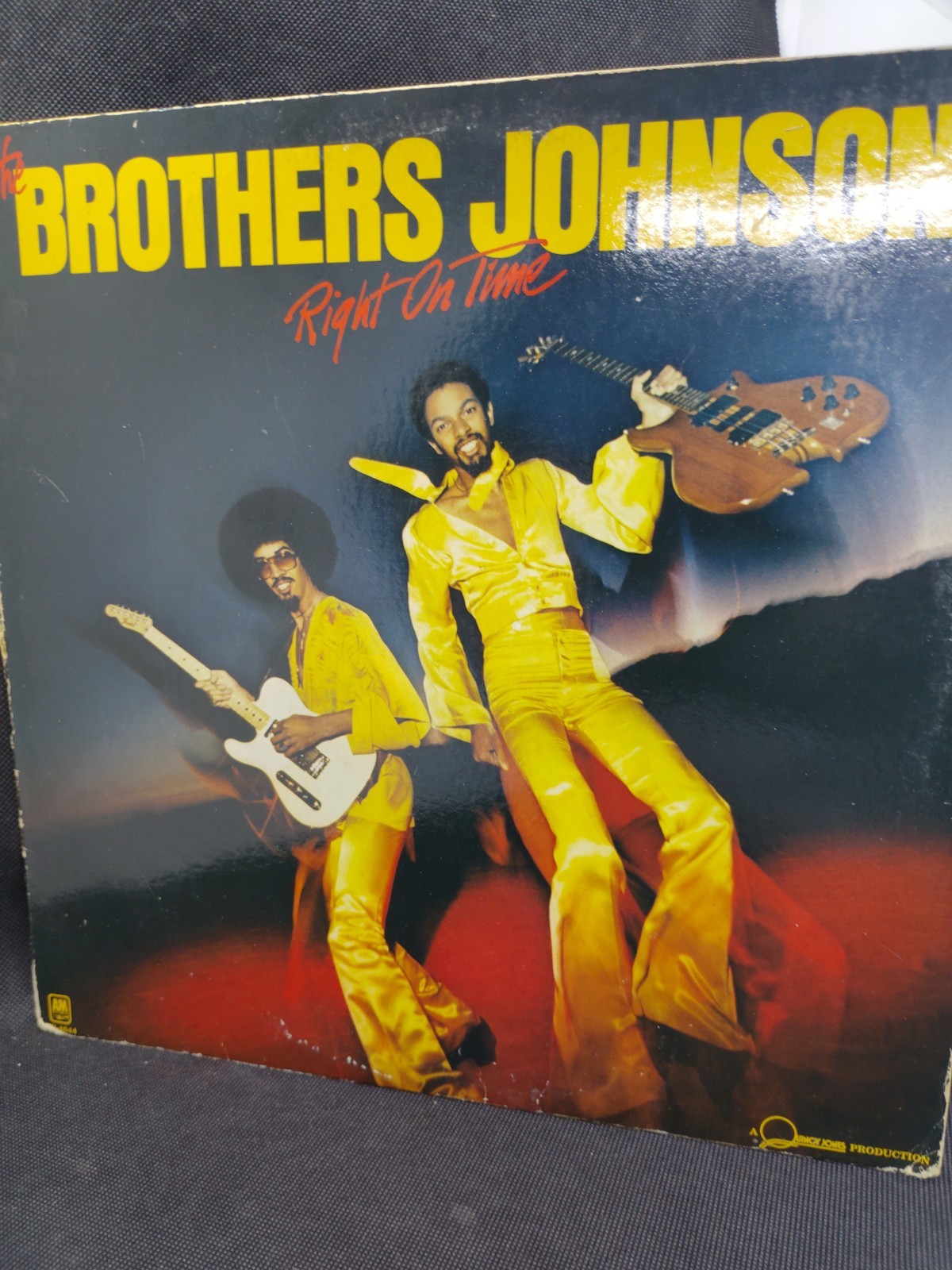 The Brothers Johnson "Right On Time" VG Vinyl LP 